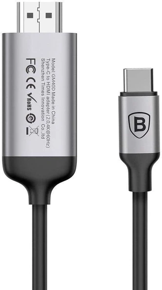 OUTLET Baseus Type-C HDMI Dönüştürücü Siyah - 2