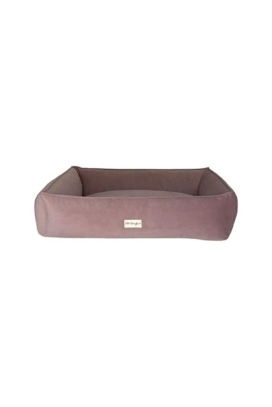 Pet Comfort Golf  Toz Pembe Köpek Yatağı L 105x80cm