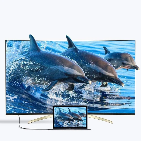 OUTLET Baseus Type-C HDMI Dönüştürücü Siyah - 8