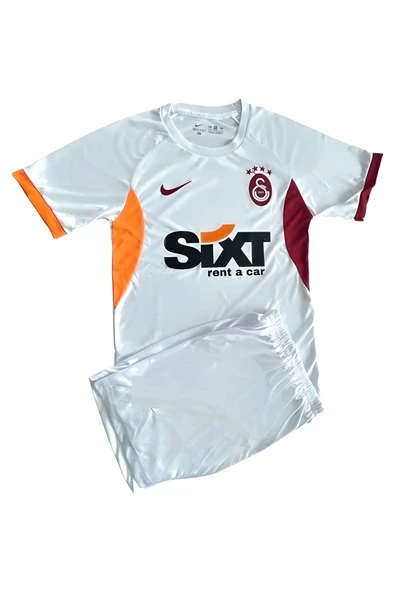 Galatasaray 2023/2024 Sezonu Icardı Temalı Beyaz Çocuk Futbol Forması