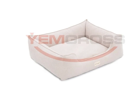Pet Comfort Alpha  Ekru Köpek Yatağı L 105x85cm