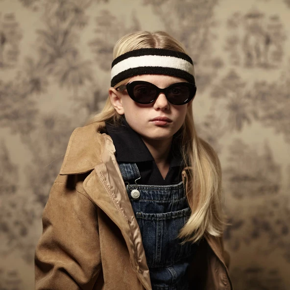 Okkialini Paris Bambina Çocuk Güneş Gözlüğü Siyah 3/5 Yaş - 4
