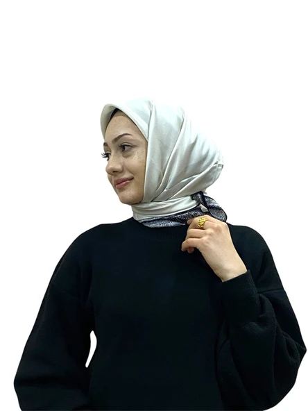 AKER İPEK KREP SATEN EŞARP 8959701 - 9