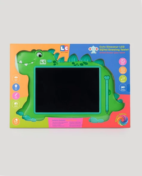Sevimli Dinozor Dijital Çizim Tableti 10 inç - Resim 9