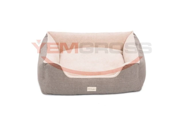 Pet Comfort Echo  Kahve-Bej Köpek Yatağı L 105x85cm