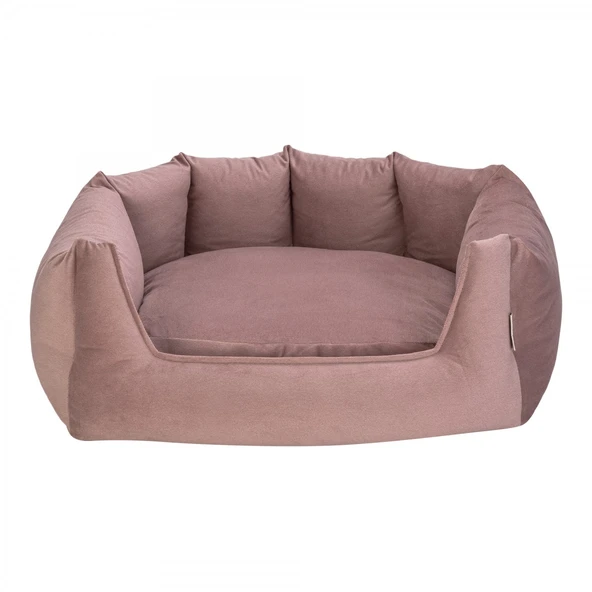 Pet Comfort Barcelona Kedi ve Köpek Yatağı Pudra Pembe 75x65cm ürün görseli