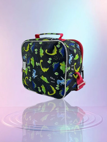 Relaxion Simli Dinazor Desenli Thermal Beslenme Çantası 3323-5 - 5