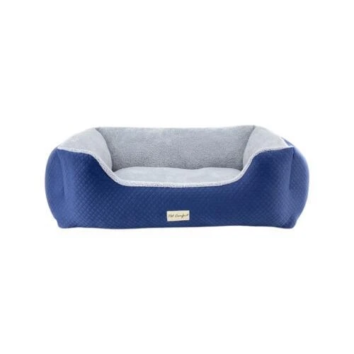 Pet Comfort Echo  Köpek Yatağı Mavi/Gri Peluş L 105x80cm