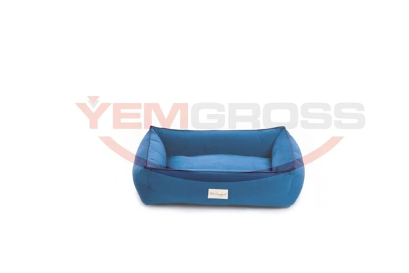 Pet Comfort Golf  Mavi Kedi ve Köpek Yatağı S 75x60cm