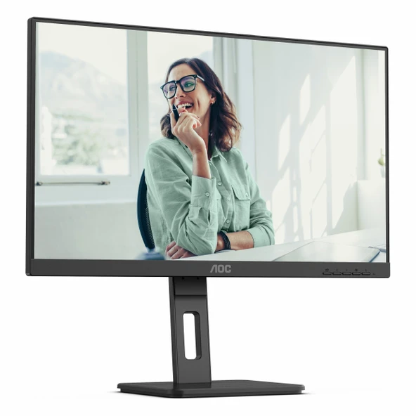 AOC 24P3CV 23.8" 75Hz 4Ms HDMI+DP+USB-C FullHD Adaptive-Sync IPS Pivot Vesa Monitör - 2