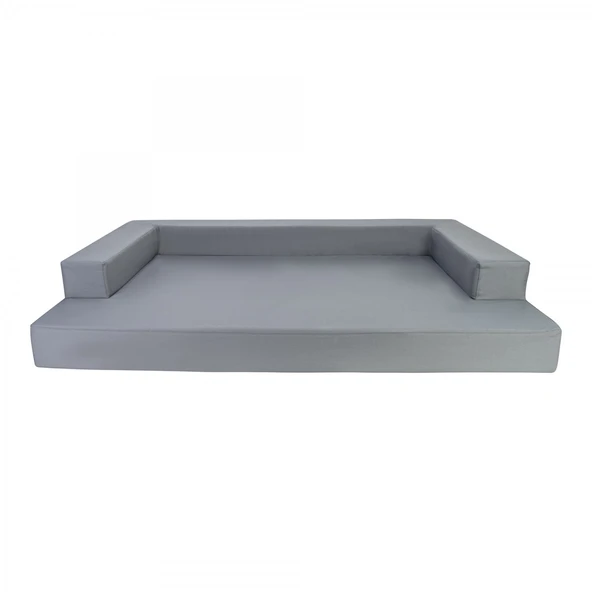 Pet Comfort Gloria Sofa Orthopedik Su Geçirmez Köpek Yatağı, Gri 120x80x10cm