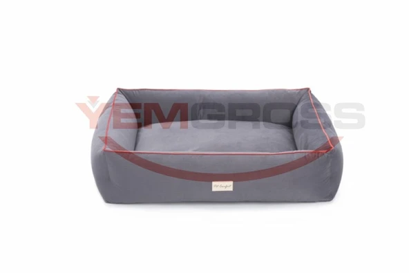 Pet Comfort Golf  Gri Köpek Yatağı L 105x85cm