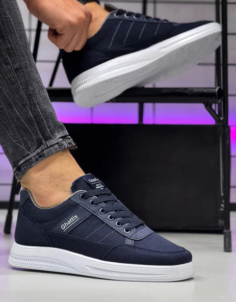 Ghattix Erkek Keten Sneaker Ayakkabı - 3