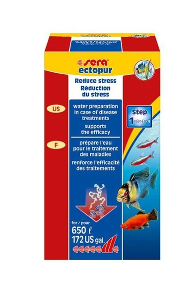 Sera Ectopur Balıklar İçin Stres Önleyici 130 Gr