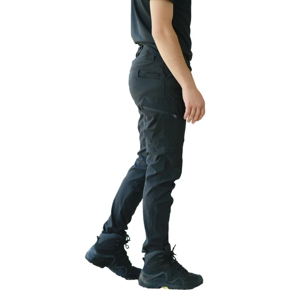 Taktik/outdoor Siyah Pantolon Likralı - 2