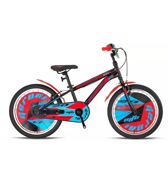KRON X-FORCE 16 JANT MTB - 10' - Vitessiz - V.B. Siyah-Mavi-Kırmızı