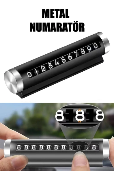 Zipax Camon 16 17 18 -19 20 30 Pro Premier Neo  Araç Numaratör Telefon Numarası Gösterim - Resim 2