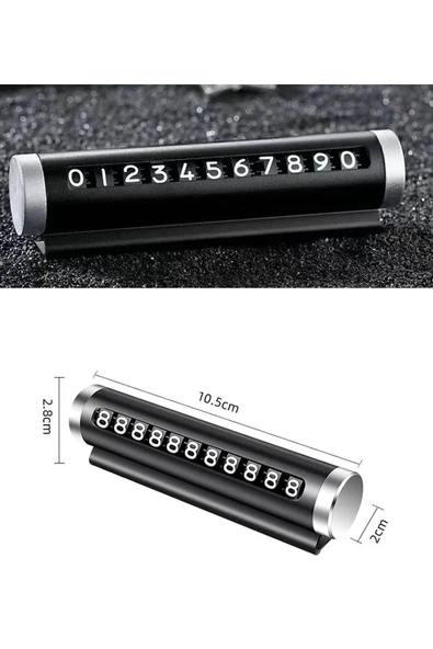 Zipax Omix X3 X4 X5 X6 X7  Araç Numaratör Telefon Numarası Gösterim - Resim 6