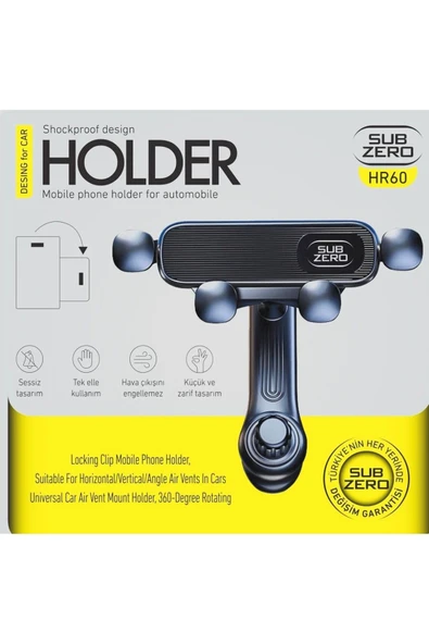Zipax GM 22 GM 22 Pro GM 23 GM22 Plus Kalorifer Petek Araç Telefon Tutucu HR60