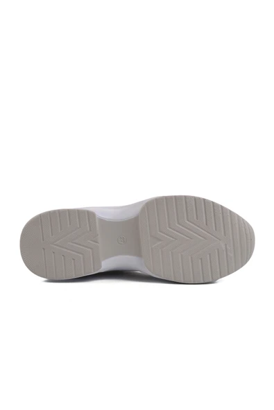Ayakmod Beyaz Fileli Hafif Air Taban Kadın Spor Ayakkabı 185 G - 5