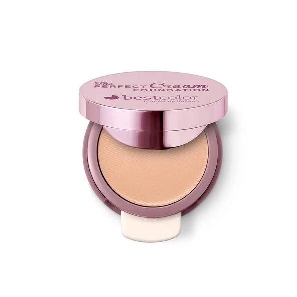 Best Color Kompakt Fondöten Pembe Altın A01 Fondöten
