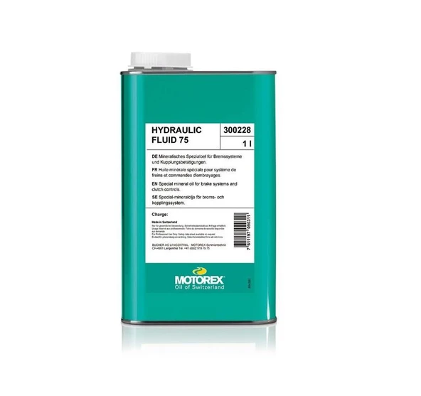 Motorex Bisiklet Hidrolik Mineral Fren Yağı 1 Litre Motorex Hidrolik Fren Yağı Mineral 1LT MOT300228