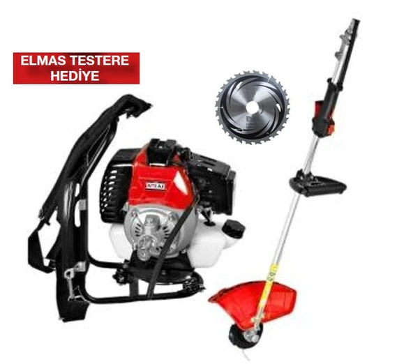 Attlas BCS 52 P 2.6 Hp Benzinli Sırt Tırpanı - 4