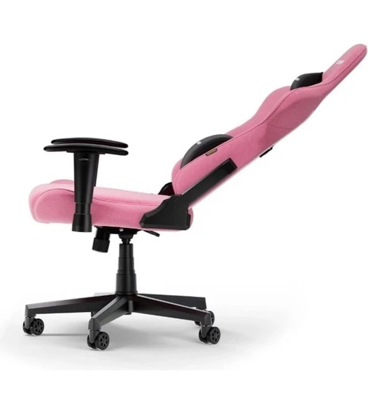 DXRACER PRİNCE SERİSİ L KUMAŞ SU GEÇİRMEZ OYUNCU KOLTUĞU PEMBE - Resim 5