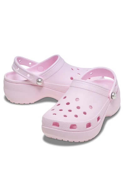 Crocs Classic Platform Pearl Clog Günlük Kadın Terlik - 2