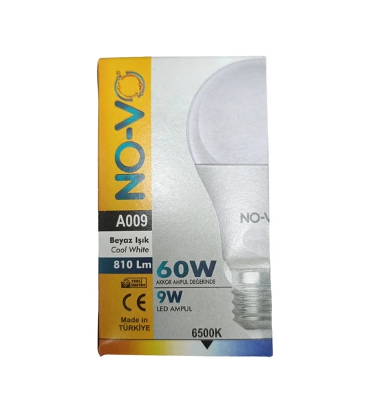 Novo 9w Led Ampül Beyaz Işık - 2
