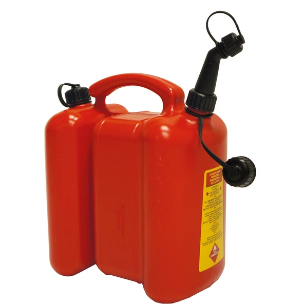 BENZİN BİDONU 6LT BENZİN + 3 LT YAĞ TECOMEC ORJİNAL - Resim 2