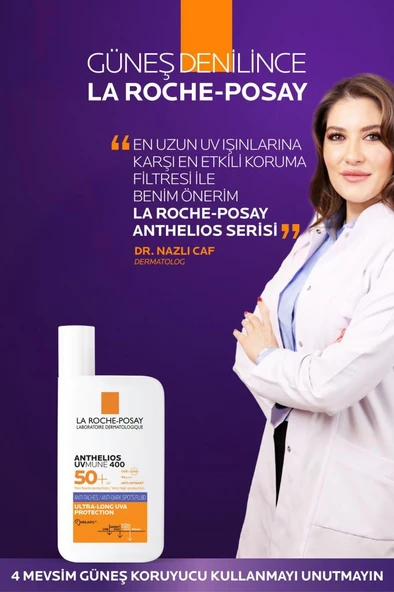 La Roche Posay Anthelios Uvmune400 SPF50+ Anti Dark Spots 50 Ml - SKT:01/2028 - 3