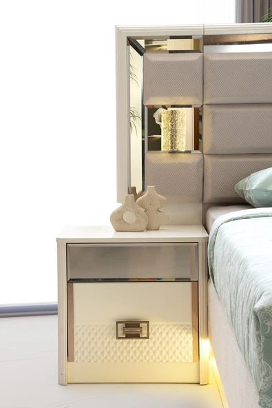 DELÜX MDF KOMODİN 2 ADET - Resim 2