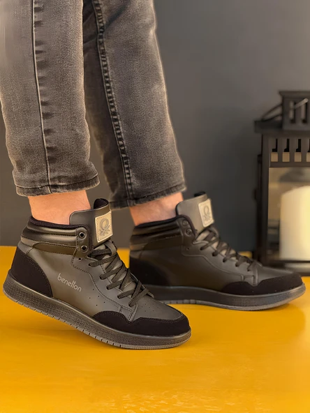 Benetton Unisex Günlük Bilekli Sneaker Ayakkabı - 3