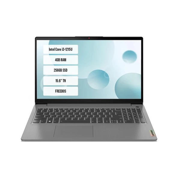 Lenovo Ideapad 3 15IAU7 82RK018GTX Intel Core I3-1215U 4gb 256GB SSD 15.6" Tn Freedos Taşınabilir Bilgisayar