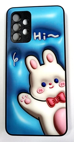 Samsung Galaxy A32 Uyumlu Resimli Orta Sert Kılıf ürün görseli 1