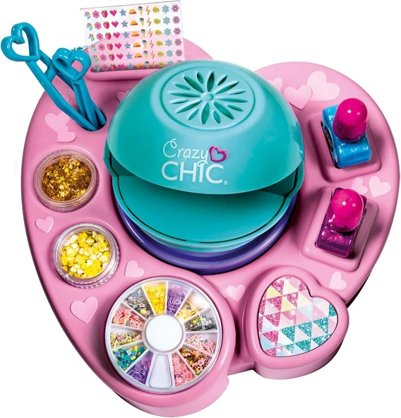 Clementoni Crazy Chic Havalı Tırnak Tasarımları - 6