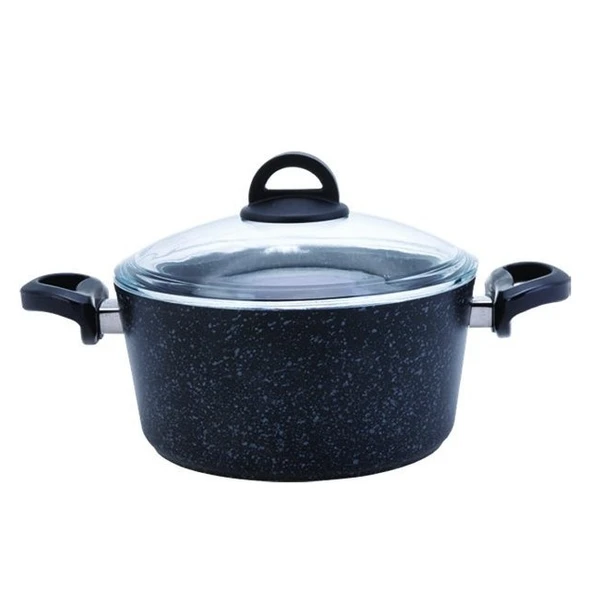 Karaca Dark Stone Bio Granit 24 cm Tencere