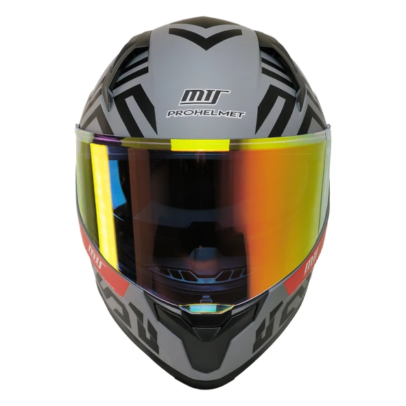 MTS M-910 MAT BEE GÜNEŞ VİZÖRLÜ KASK - 3