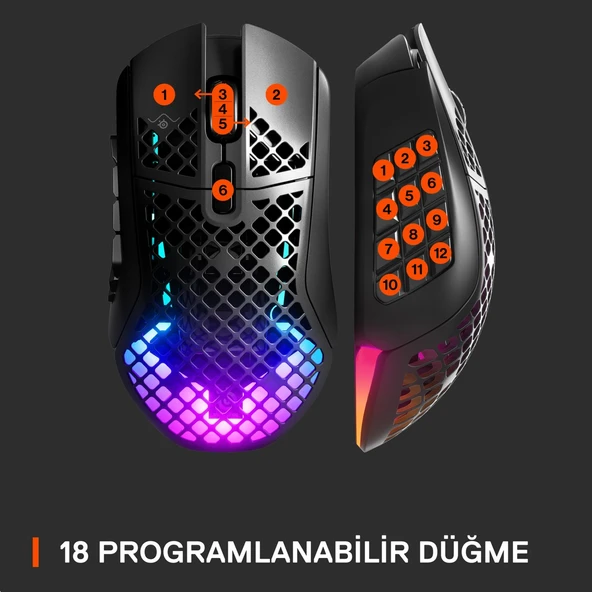 Steelseries Aerox 9 Rgb Kablosuz Gaming Mouse - 4