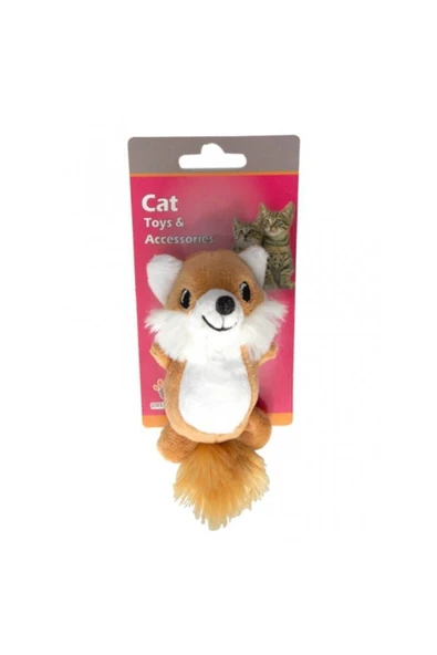 Eastland Peluş Tilki Hışırtı Kedi Oyuncağı