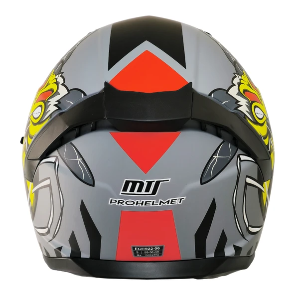 MTS M-910 MAT BEE GÜNEŞ VİZÖRLÜ KASK - 2
