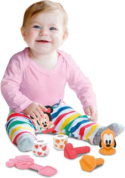 Clementoni Disney Baby Bebek Minnie Bul-Tak Oyuncak Seti 17842 - 3
