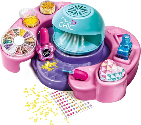 Clementoni Crazy Chic Havalı Tırnak Tasarımları - 2