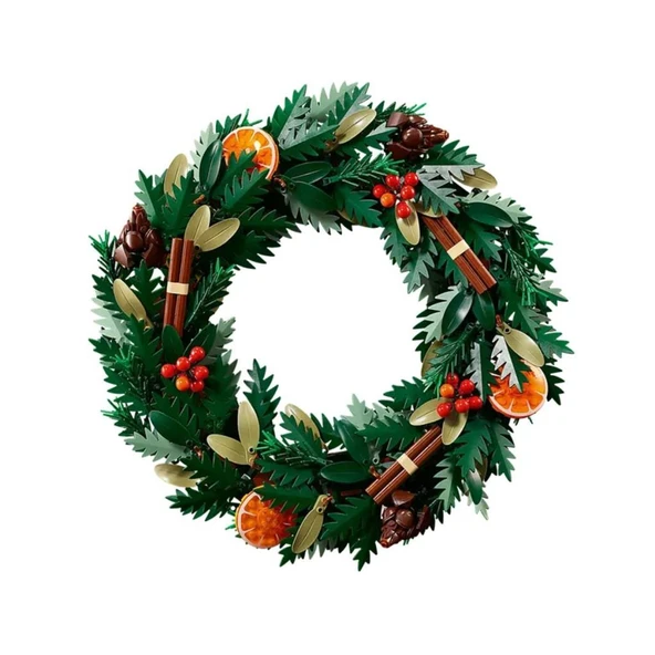 Nessiworld 10340 Lego iconic Botanicals Çelenk - Wreath 1194 parça +18 yaş
