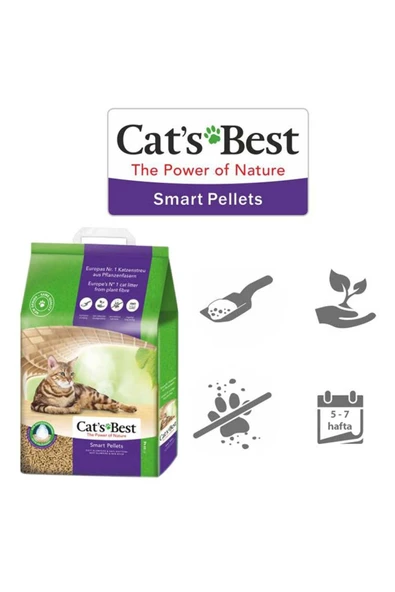 Cats Best Smart Pellet Kedi Kumu 10lt (5 Kg)