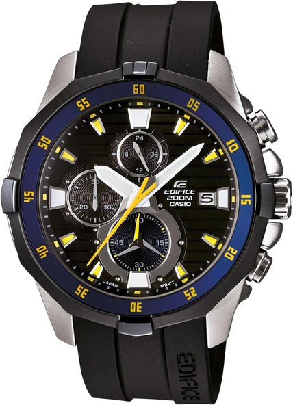 Casio Edifice EFM-502 Siyah Silikon Orijinal Saat Kordonu - 3