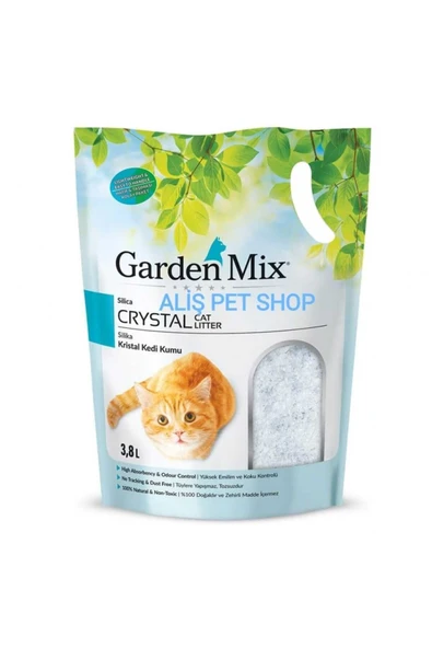 Garden Mix Silika Jel Kedi Kumu 1-8 Mm 3.8 Lt x 9 Adet - 2