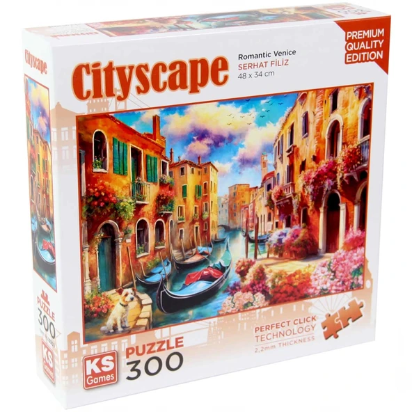 Nessiworld KS Games Romantic Venice Puzzle 300 Parça