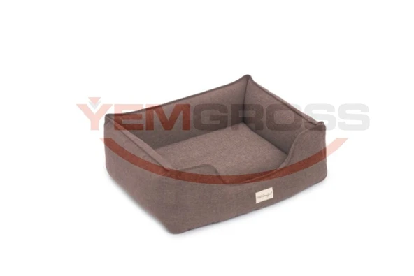 Pet Comfort Alpha  Kahverengi Köpek Yatağı M 80x65cm